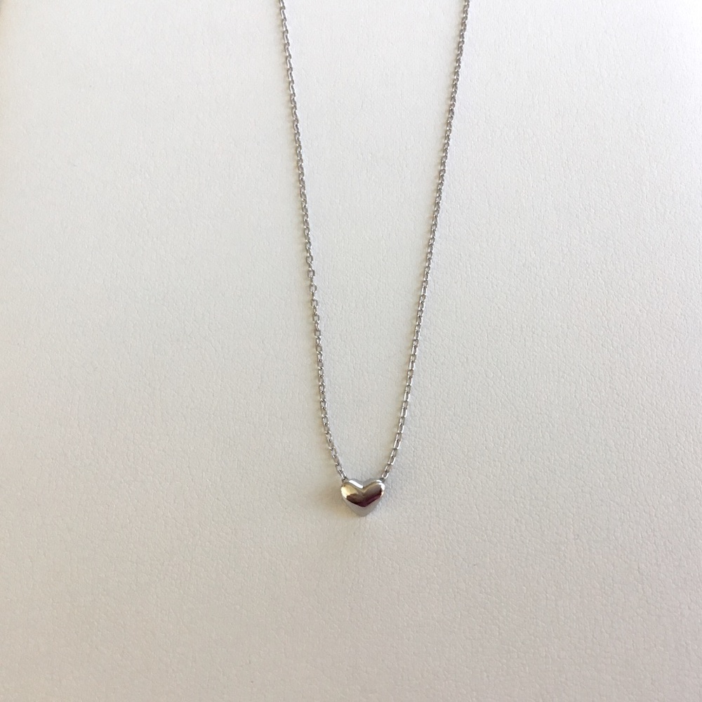 Sale $20 Firm! Sterling Silver Heart Necklace - Picture 5 of 16